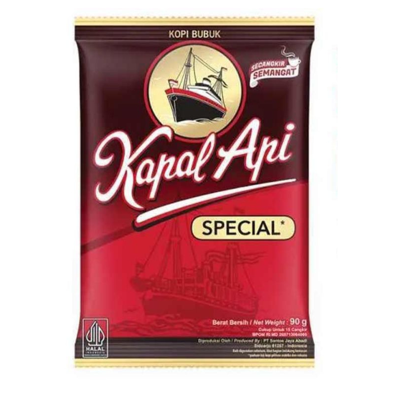 

Kapal Api spesial kopi bubuk 90gr