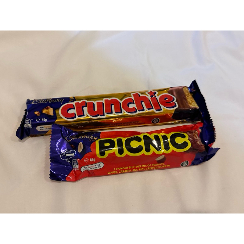 

CADBURY [Crunchie+Picnic] Bundel 1+1