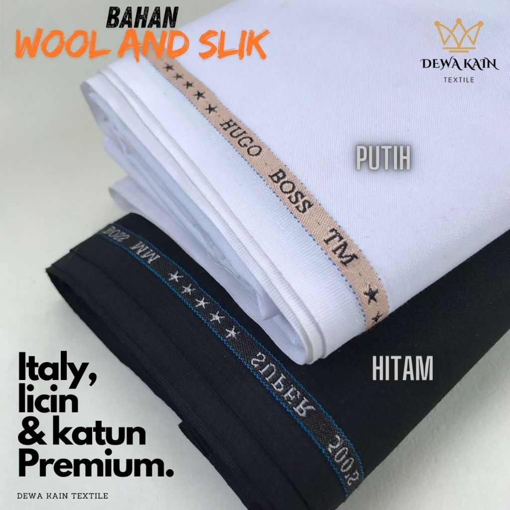 Kain Seragam Perawat Italy Premium Wool Meteran