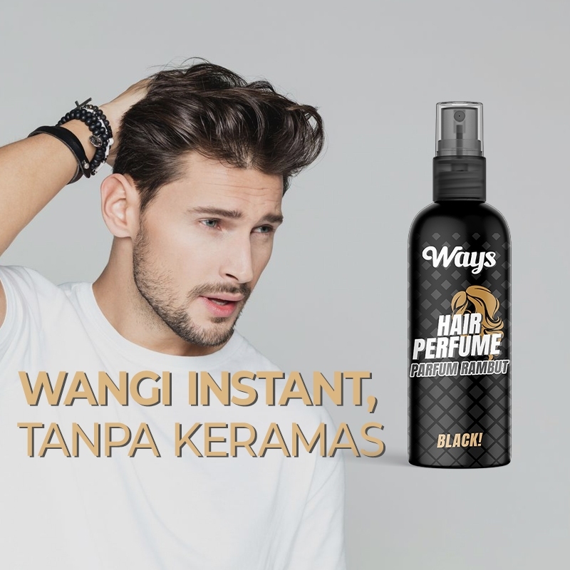 Parfum Rambut / Hair Perfume / Pewangi Pengharum Rambut Pria Wanita WAYS