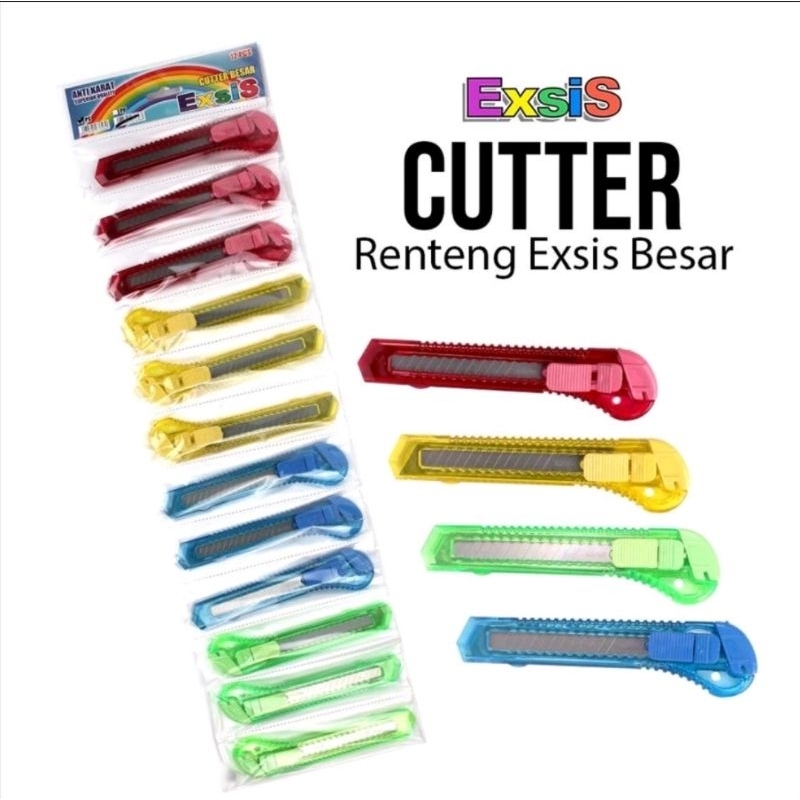 

❤️ Pisau Cutter Exsis Besar / 1pcs ❤️