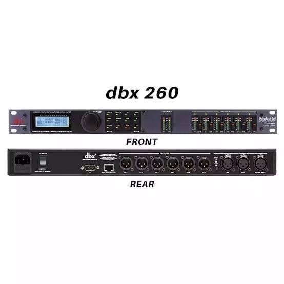 DLMS DBX Driverack 260 Digital Speaker Management Original DLMS