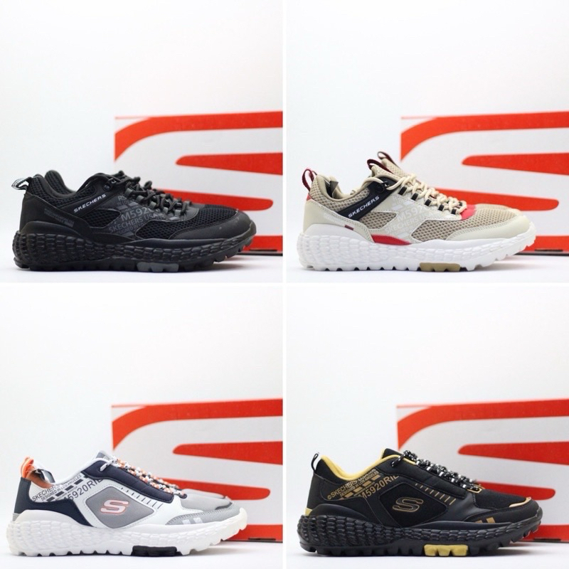 SEPATU SKECHERS MONSTER PRIA (SIZE 39-45) FREE KAOS KAKI