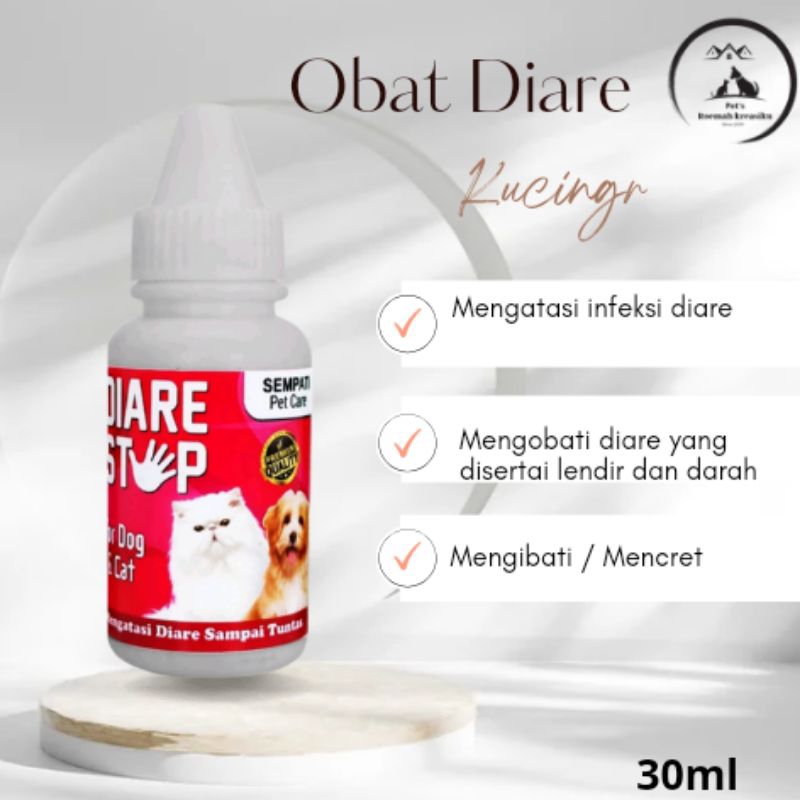 obat diare kucing# obat diare hewan#diarestop