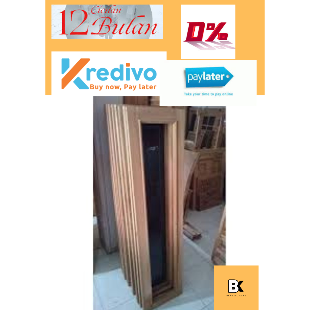 jendela Daun Jendela Kayu Kamar Minimalis Mahoni Murah Ukuran Standart 42 x 142 cm