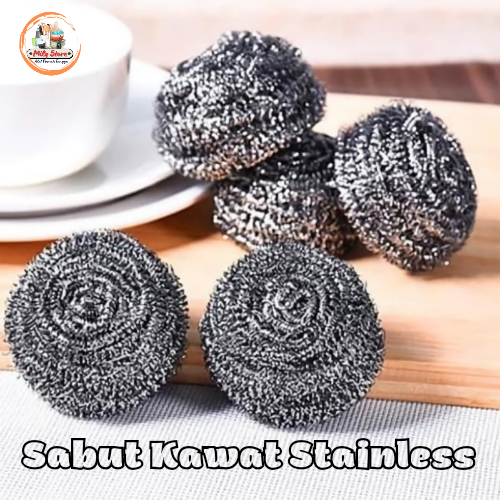 Sabut kawat stainless anti karat sabut kawat cuci piring serbaguna sabut jaring