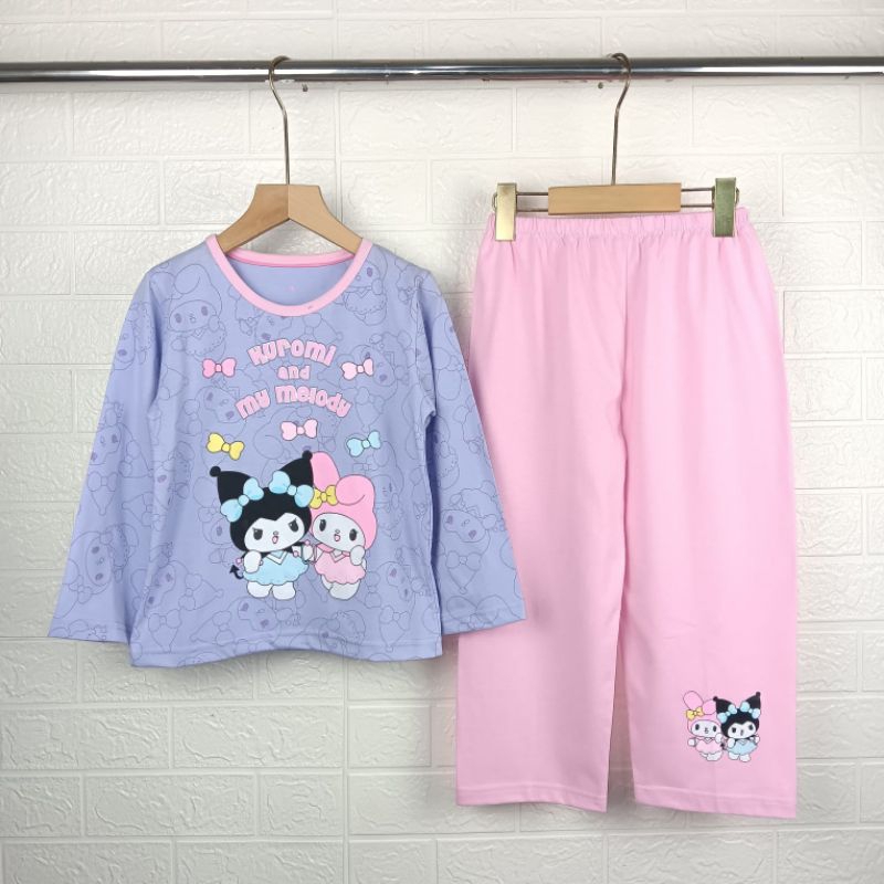 FFKIDS BAJU TIDUR ANAK PEREMPUAN F-75 UKURAN 2-18 TAHUN