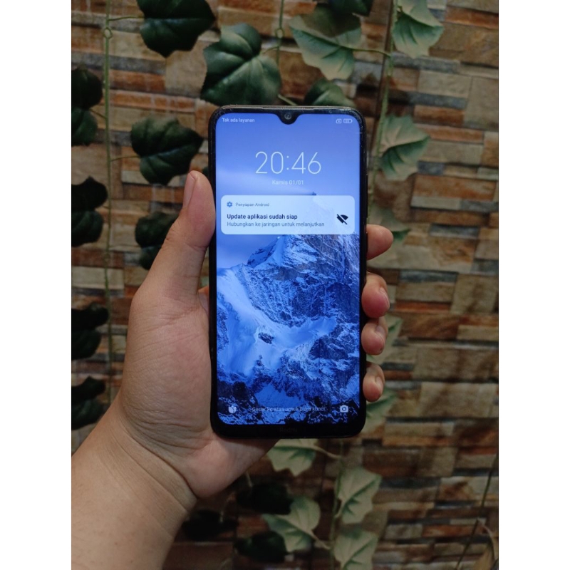 Xiaomi Redmi Note 8 4/64GB Hitam Minus Murah