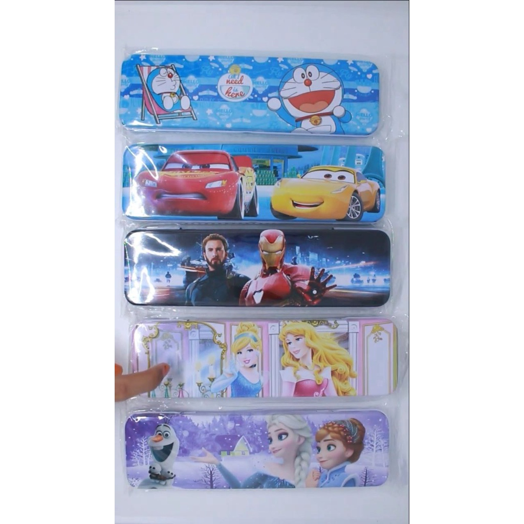 

Pen Case Kaleng Qz-5603 / Kotak Pensil Karakter