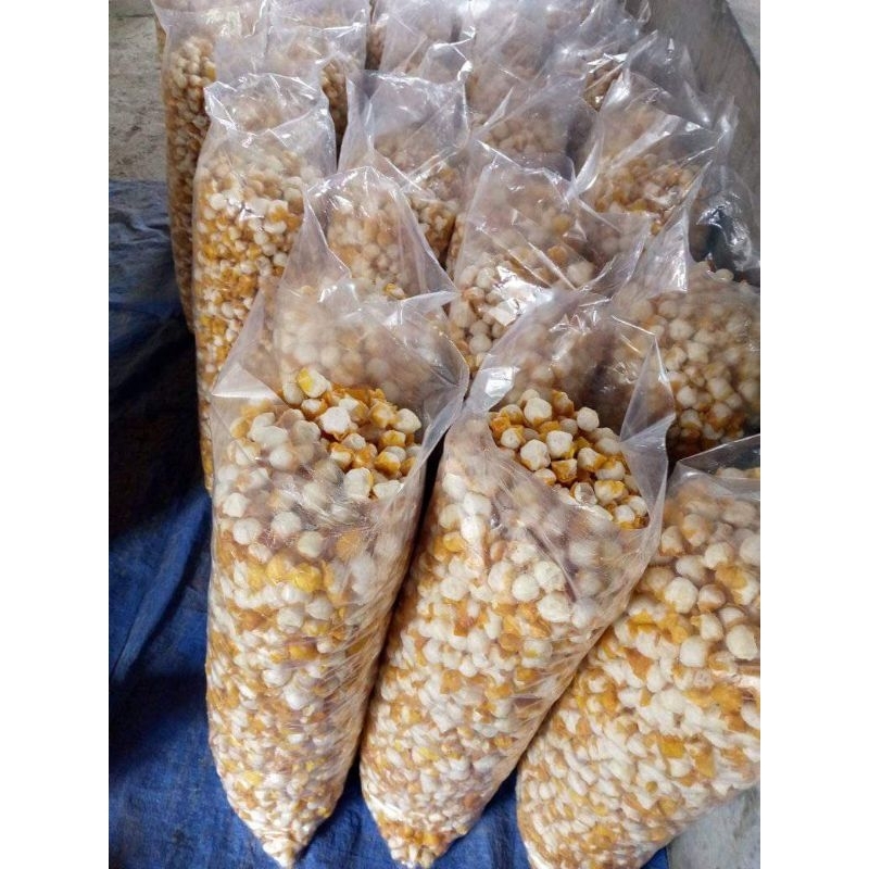 

somay kering 1kg rasa asin gurih untuk toping seblak , baso aci , mie instan
