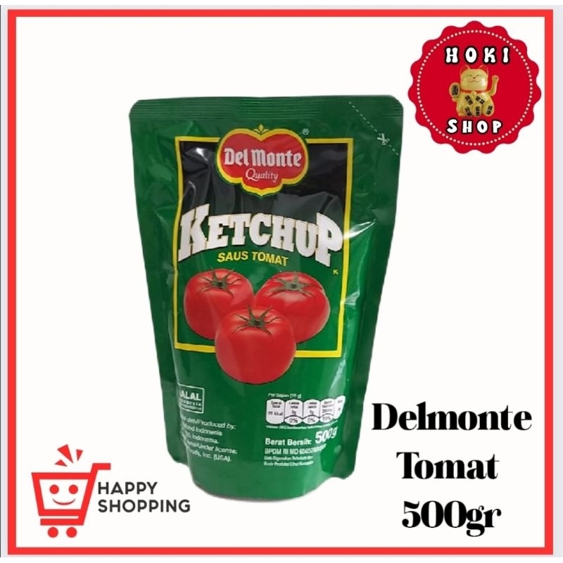 Delmonte Saus Tomat 500gr / Delmonte Tomat 500 / Saus Delmonte Tomat