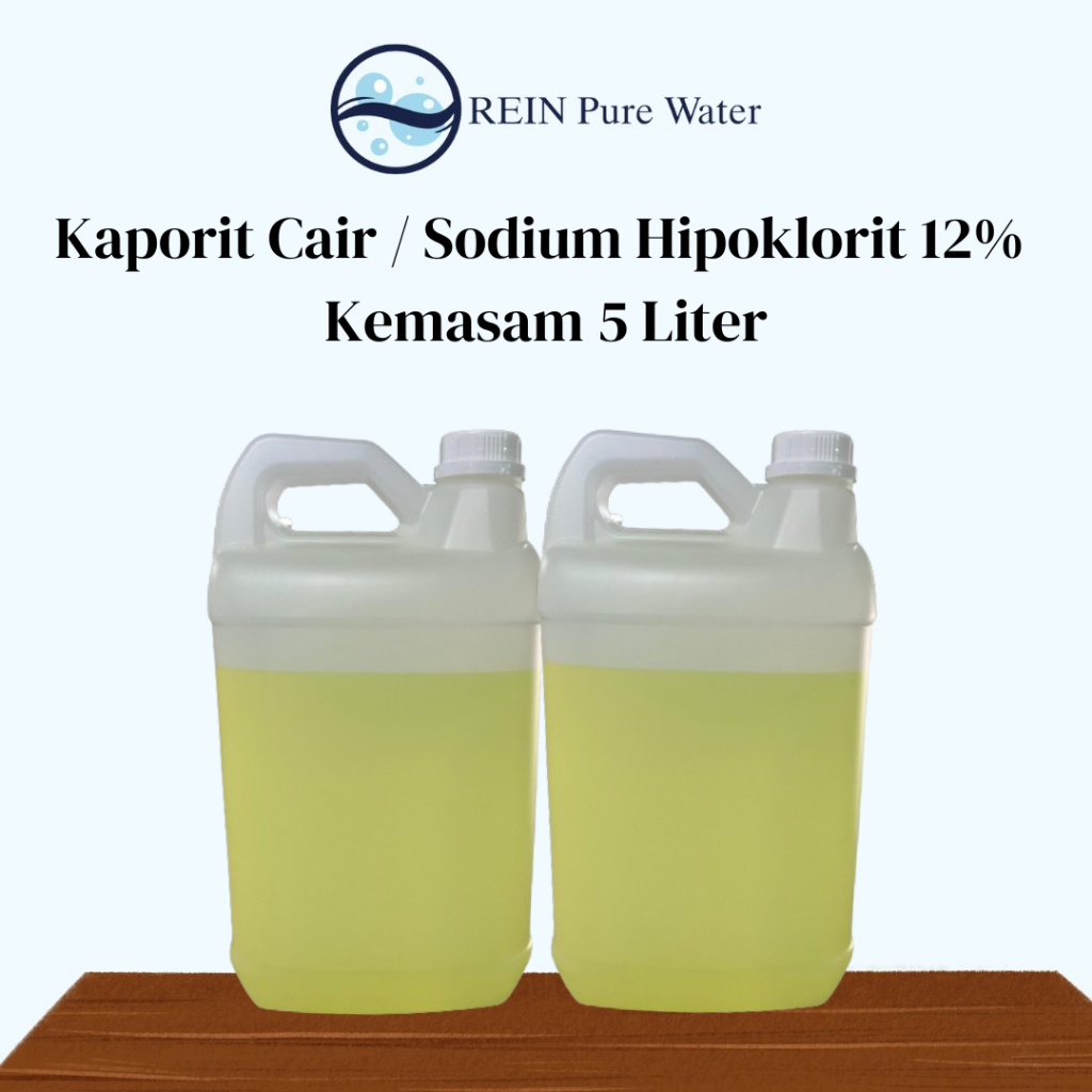 Kaporit Cair 5Liter / Sodium Hipoklorit 5Liter