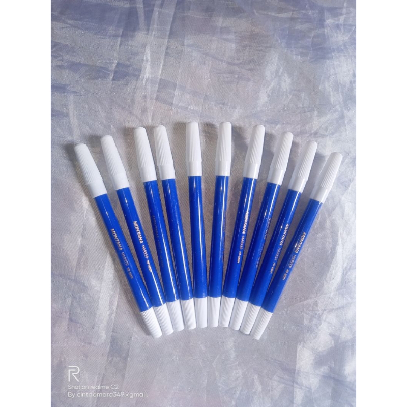 

Spidol Kecil Montana Biru