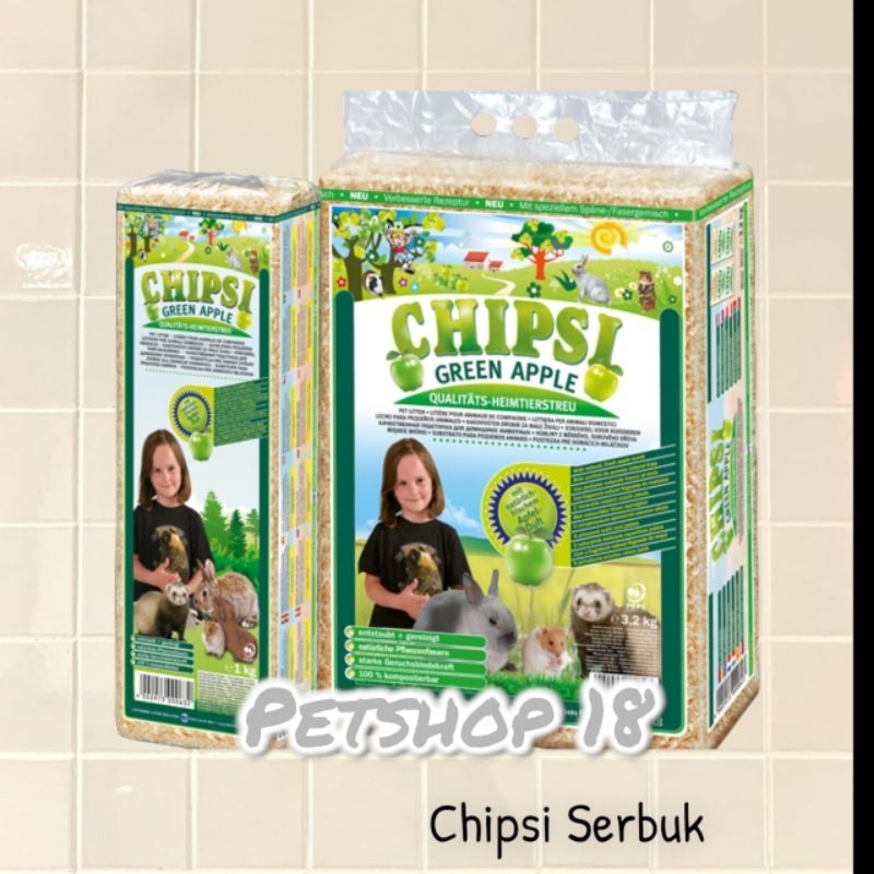 Chipsi serbuk kayu 3.2 kg/ Chipsi serbuk kayu 3,2 kg/ Chipsi
