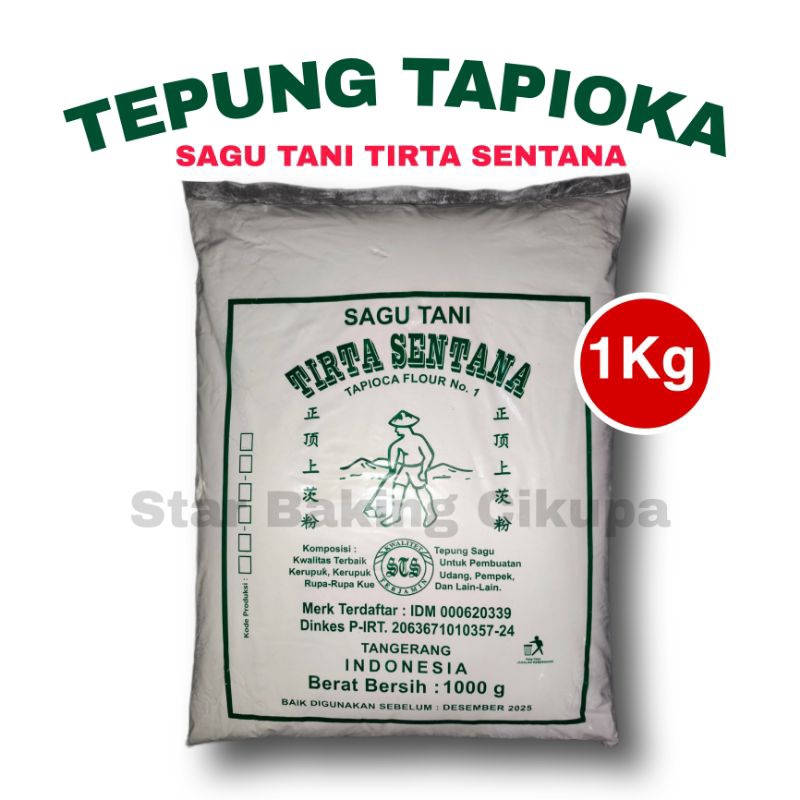 

SAGU TANI TIRTA SENTANA 1Kg Tepung Tapioka