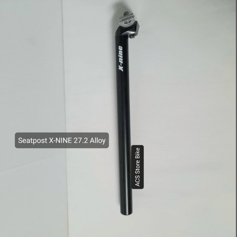 SEATPOST 27.2 X-NINE ALLOY HITAM UNTUK SEPEDA GUNUNG MTB FEDERAL