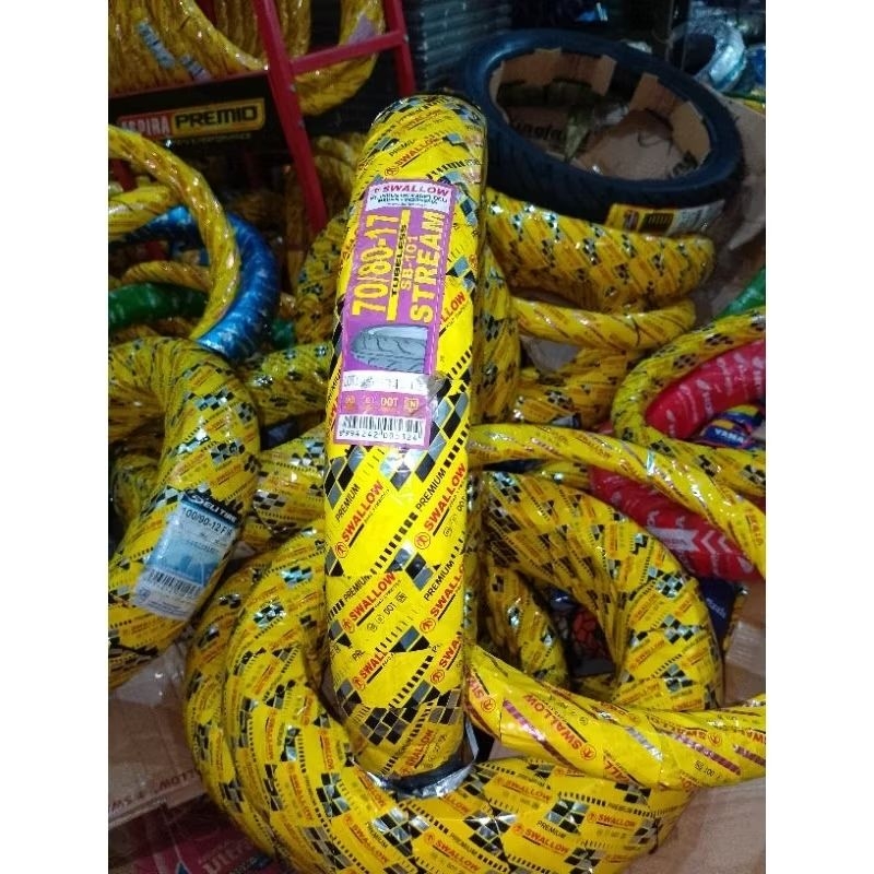 BAN LUAR MOTOR  SWALLOW 50/90/17 DRAG BLASTER 60/80/17 DRAG BLASTER 70/80/17 STREAM