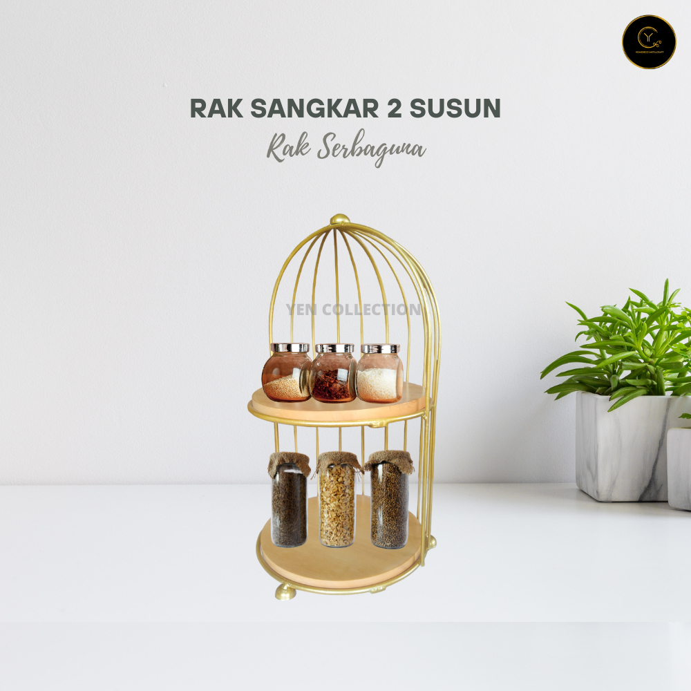 Yen Rak Sangkar 2 Susun Rak Sangkar 3 Susun Rak Susun Serbaguna