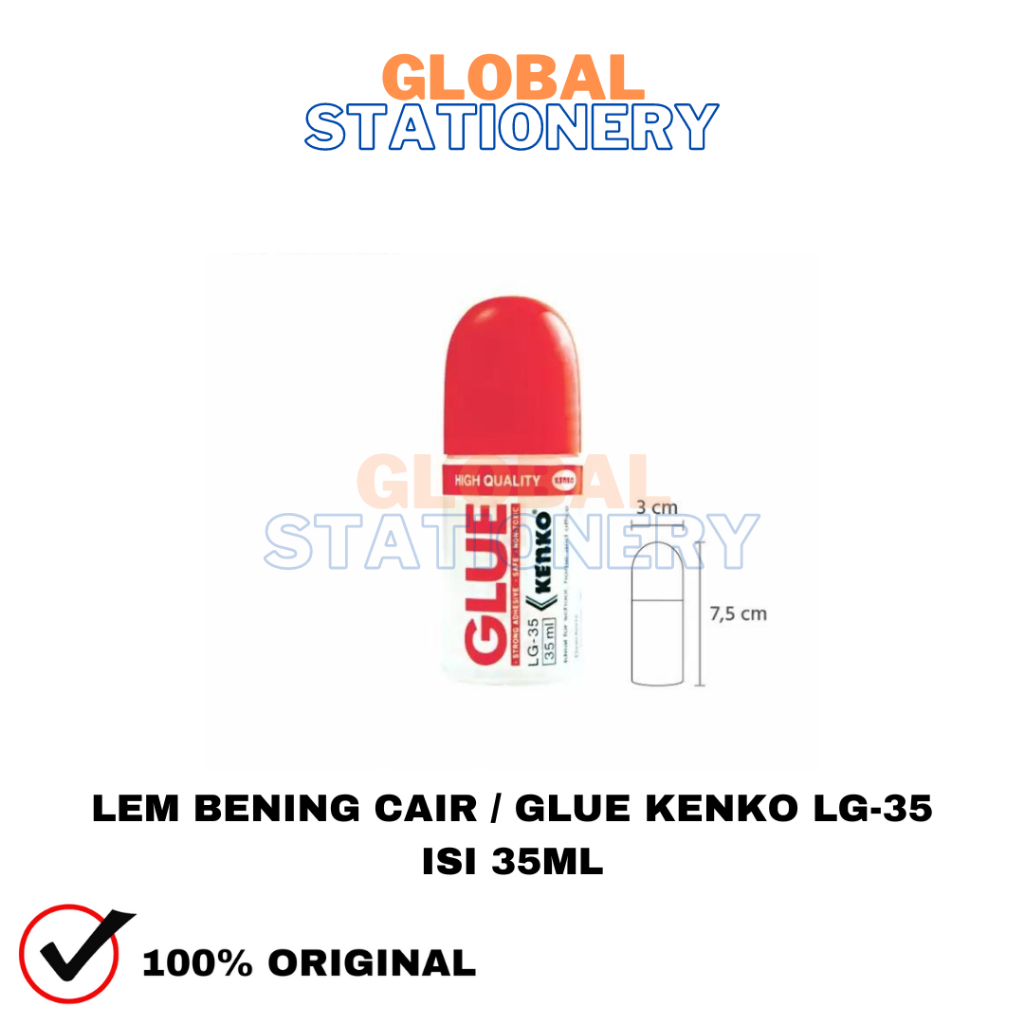 

KENKO Lem Cair Bening 35ML KENKO LG 35 LG-35