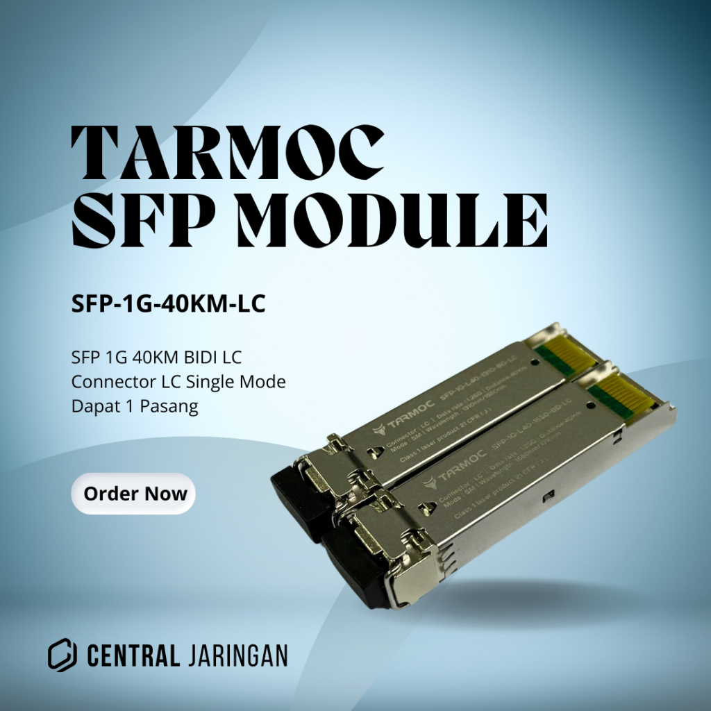 Tarmoc SFP-1G-L40-BD-LC | SFP 1G BIDI 40KM | SFP 1G 40KM Single Mode