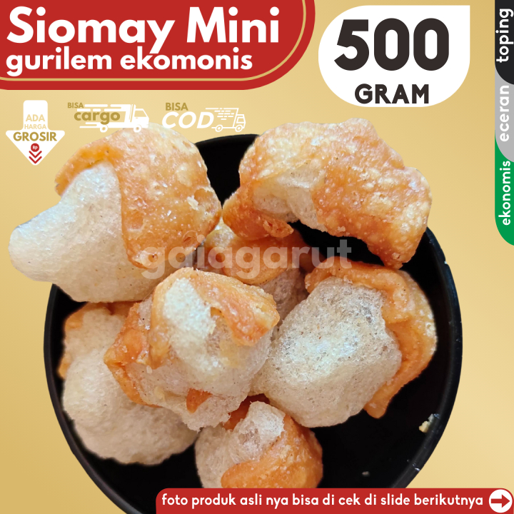 

Cuanki GURILEM EKONOMIS 500gram Pelengkap Baso Aci Seblak by GG (Bisa COD/Grosir/Kargo)