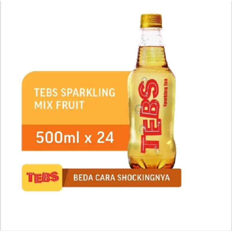 

TEBS Sparkling Soda PET 500ml isi 24 botol - Kemasan Botol Pelastik