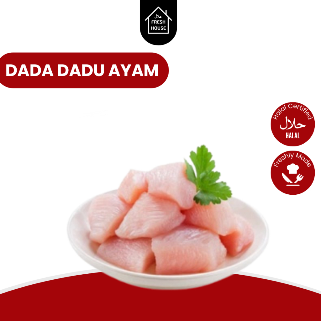 

AYAM DADA DADU 500GR/ AYAM DADA FILLET DADU 500g