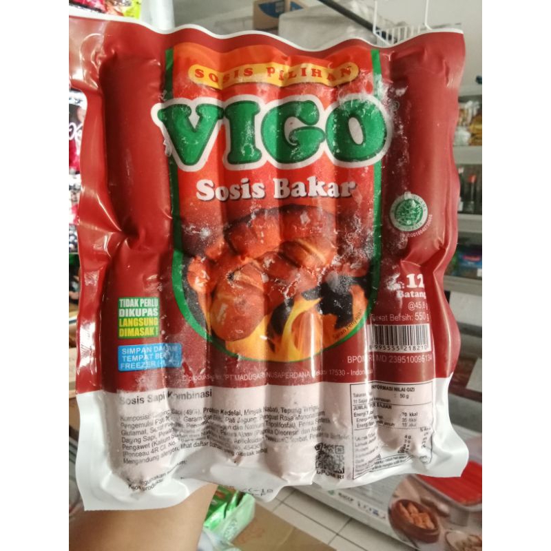 

Sosis Vigo Bakar isi 12