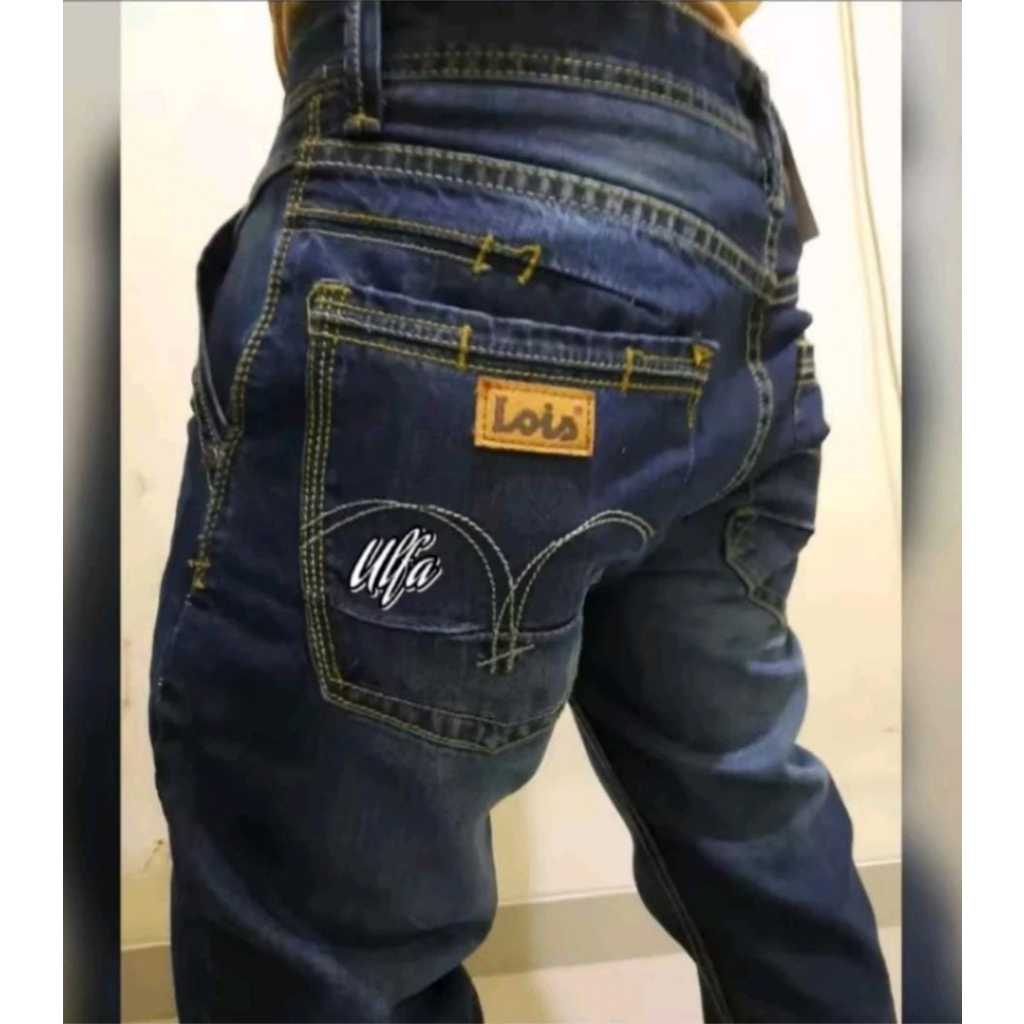 LOIS JEANS ORIGINAL CELANA PANJANG PRIA LOIS ORIGINAL SLIM FIT JEANS REGULER FIT JEANS FASHION COWOK