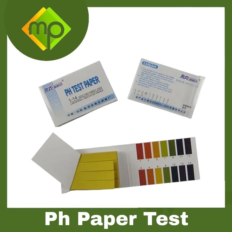 Kertas PH Indicator Paper  PH Air  Lakmus Cek PH Air Kertas Lakmus