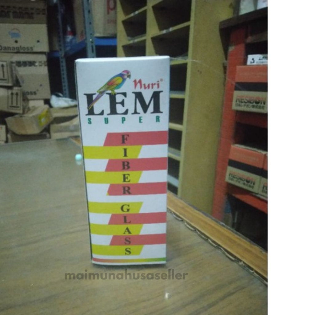 Lem fiber glass / lem Nuri / lem super lem PVC lem tengki lem