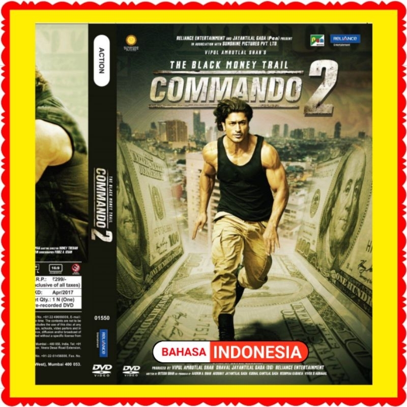 KASET FILM ACTION INDIA COMMANDO 2 DUBBING BAHASA INDONESIA