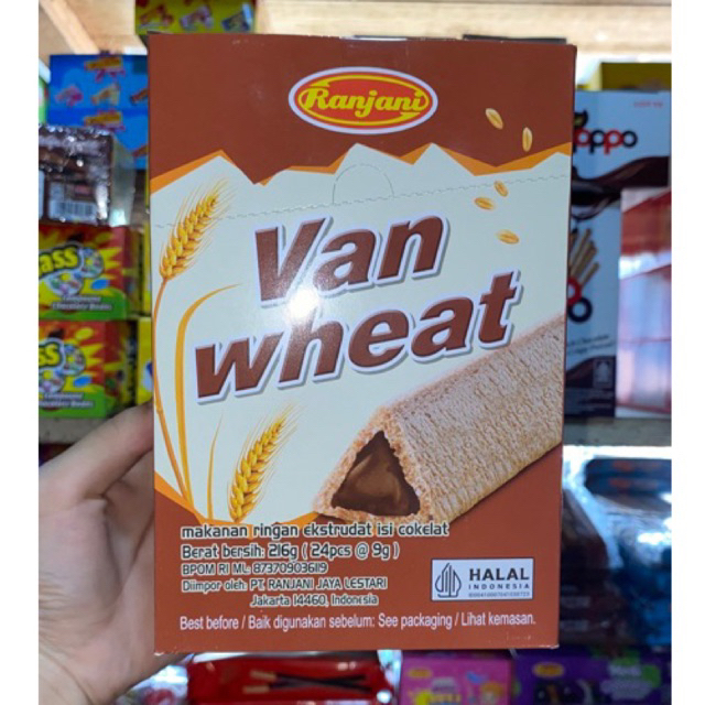 

VAN WHEAT RANJANI COKLAT BOX isi 24 pcs