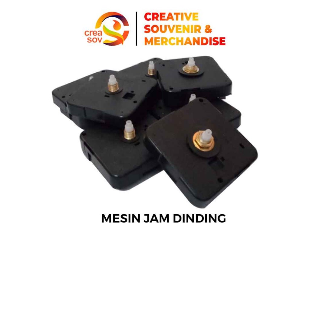 Creasov Mesin jam dinding, mesin jam dinding tempel, mesin jam dinding besar, mesin jam dinding quar