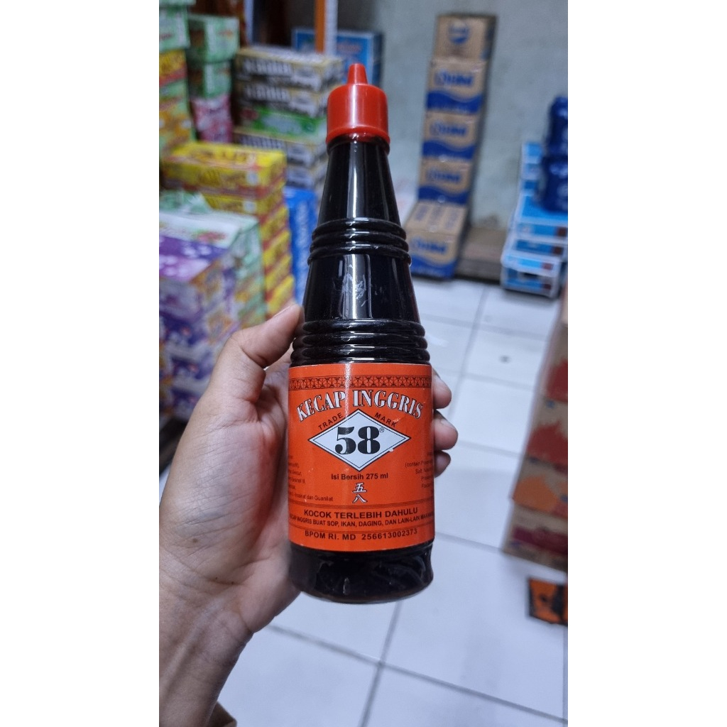 

SAOS 58 - SAOS KECAP INGGRIS HALAL 275ML