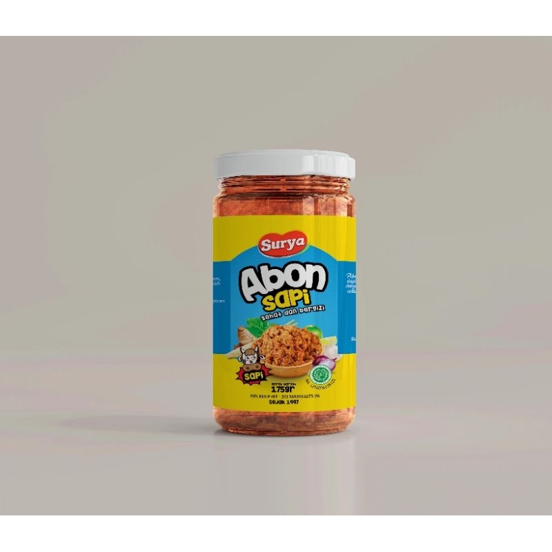 

Abon sapi mix ayam premium toples 175 Gr