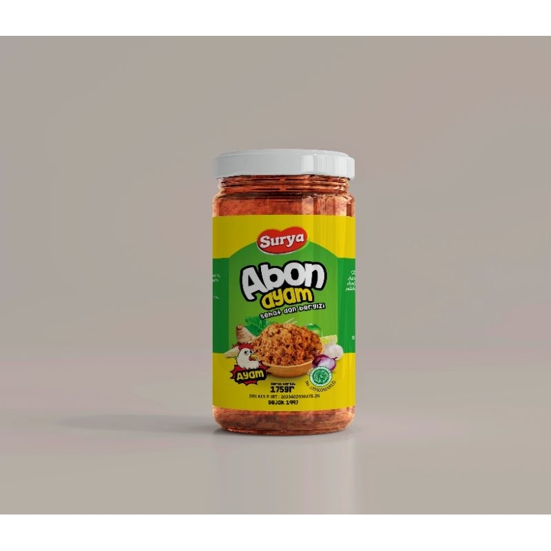 

Abon ayam premium toples 175 gr