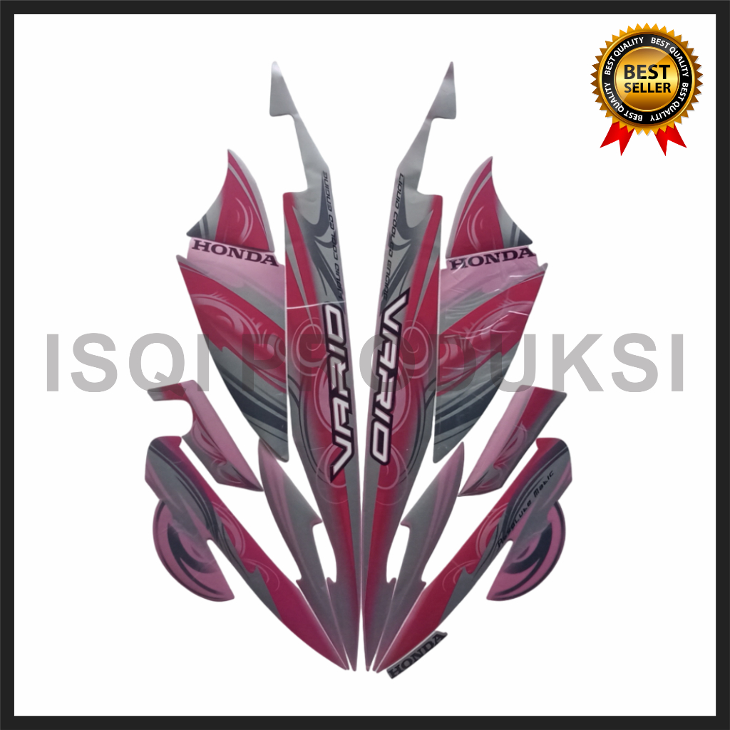 STIKER STRIPING HONDA VARIO CW 110 2010 FULL STIKER LIS BODY VARIO CW 110 TERBAIK