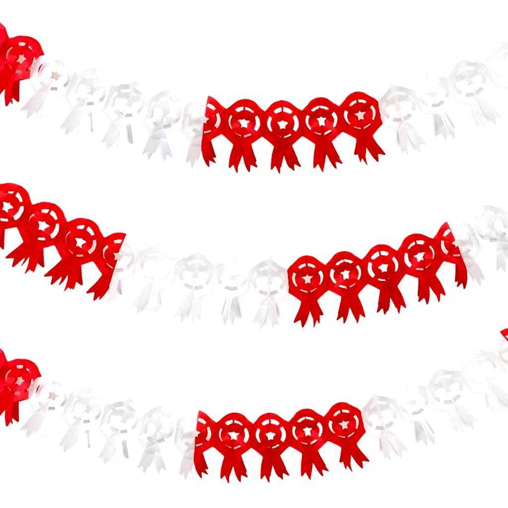 

Garland Pita Tarik Dirgahayu Merah Putih Agustusan