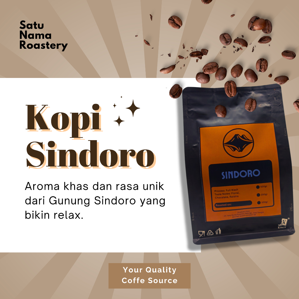 

SATUNAMA Roastery - SINDORO 200gr