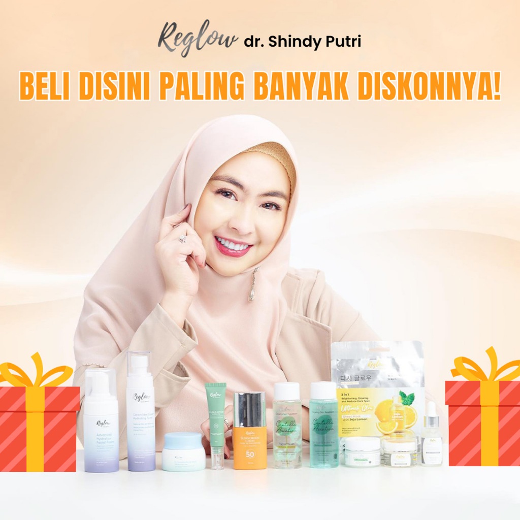 REGLOW Glowing Skin Treatment - Skincare 100% Original BPOM Halal MUI