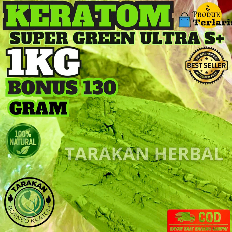 

TARAKAN HERBAL - Bubuk Daun Purlii Daun Keer@toom Super Greeen S+/A+