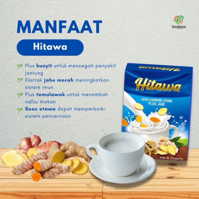 

HITAWA SUSU KAMBING ETAWA PLUS HERBAL JAHE