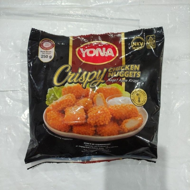 

Yona Crispy Chicken Naget 250g