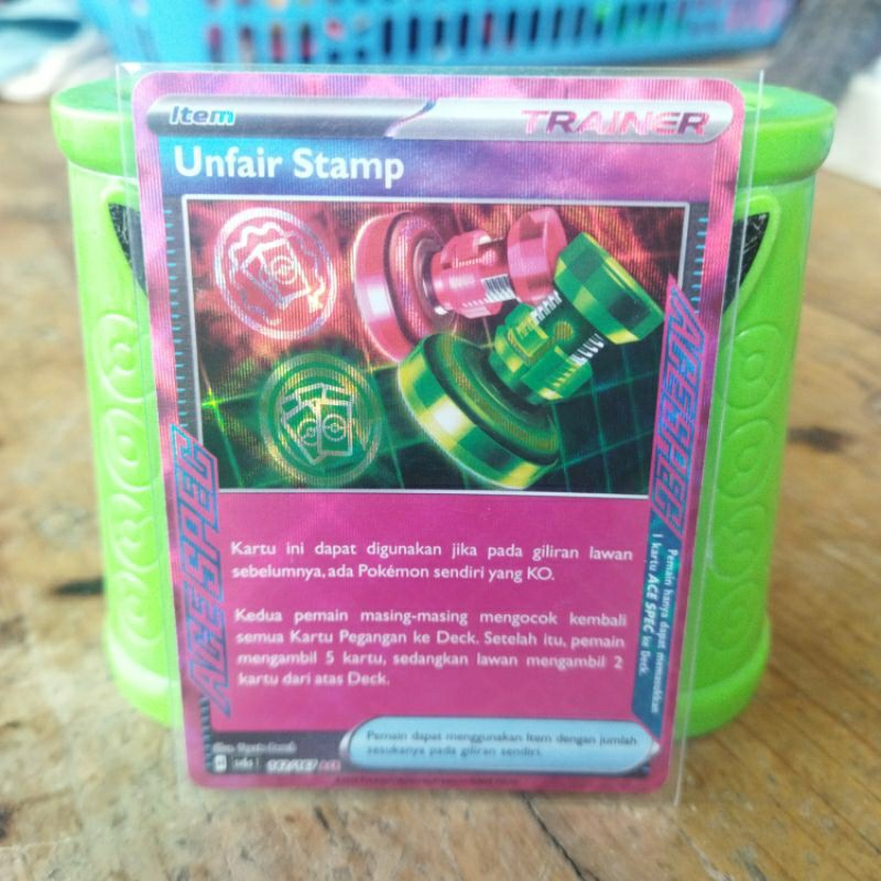 Pokemon TCG Indonesia Unfair Stamp sv6s 142/167 ACE original