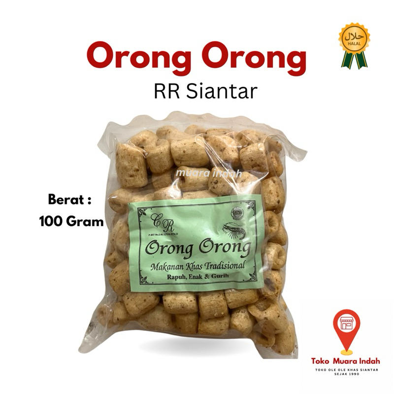 

Orong Orong RR Khas Siantar 100 Gram