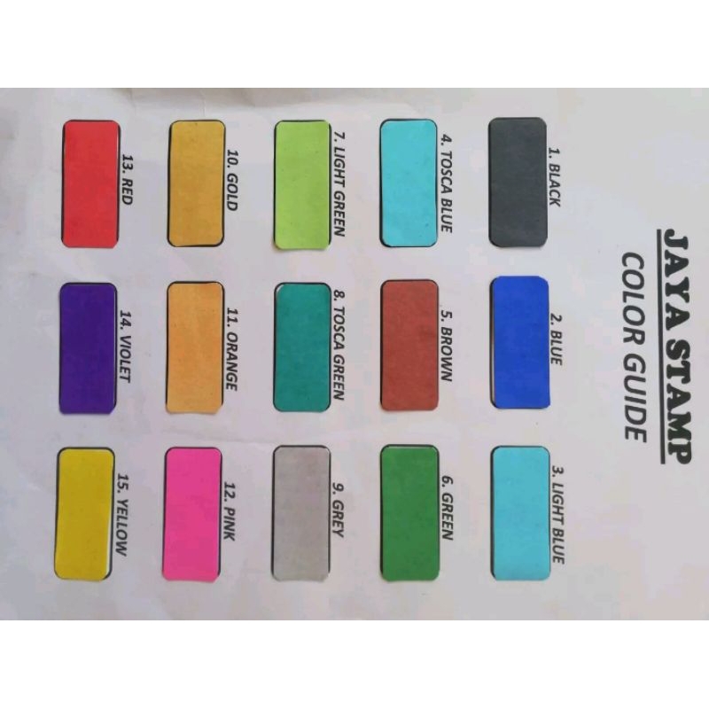 

Tinta Stempel Flash WATERPROOF khusus media KERTAS