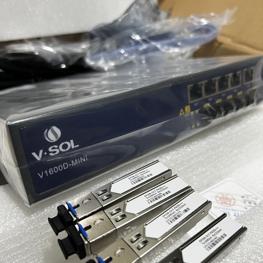 VSOL OLT V1600D Mini epon with SFP