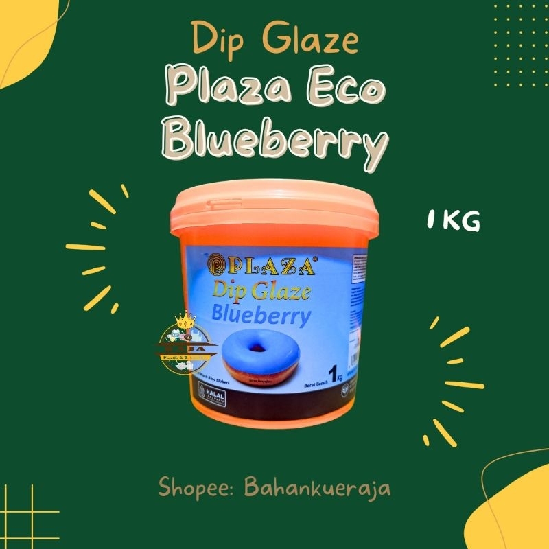 

Plaza Dip Glaze 1 KG - Blueberry ( NEW VARIANT )