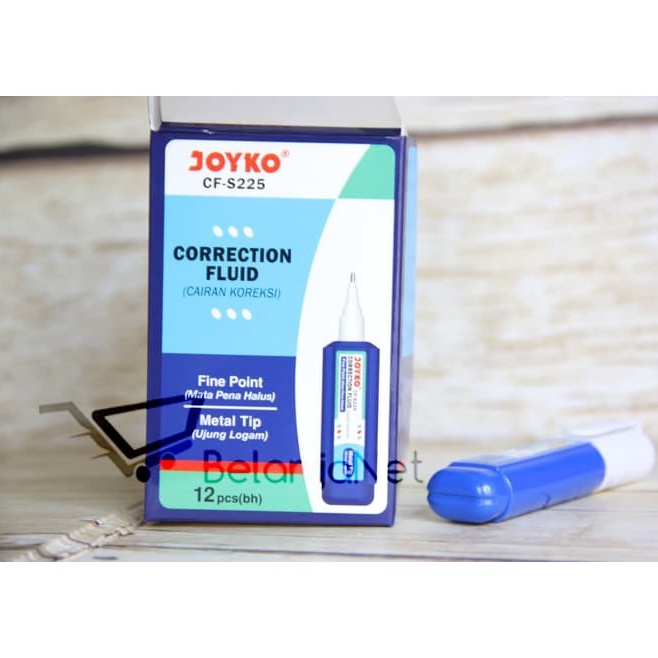 

Correction Fluid Tipex Cair Joyko CFS225 Metal Tip 1 LUSIN KODE Q2R9